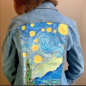 Starry Night Jean Jacket